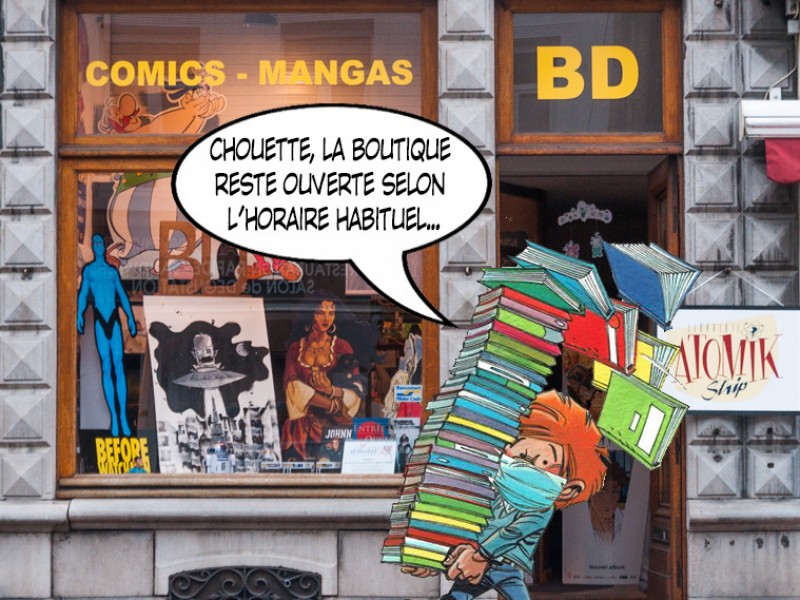 ATOMIK STRIP à ANDENNE - Stripboekwinkel - Kunstgalerij | Boncado - photo 2