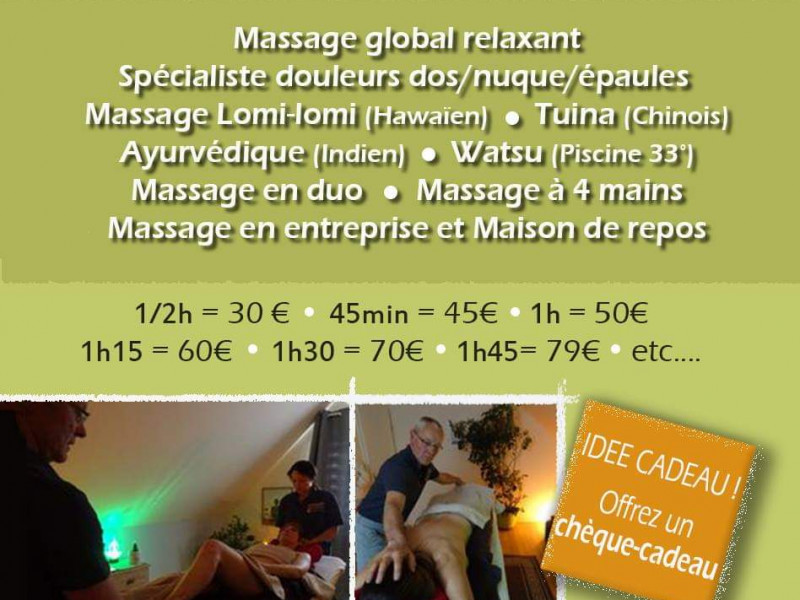 MASSAGE BRUNO WIRTZFELD à Pepinster - Massage en lichaamsverzorging | Boncado - photo 8