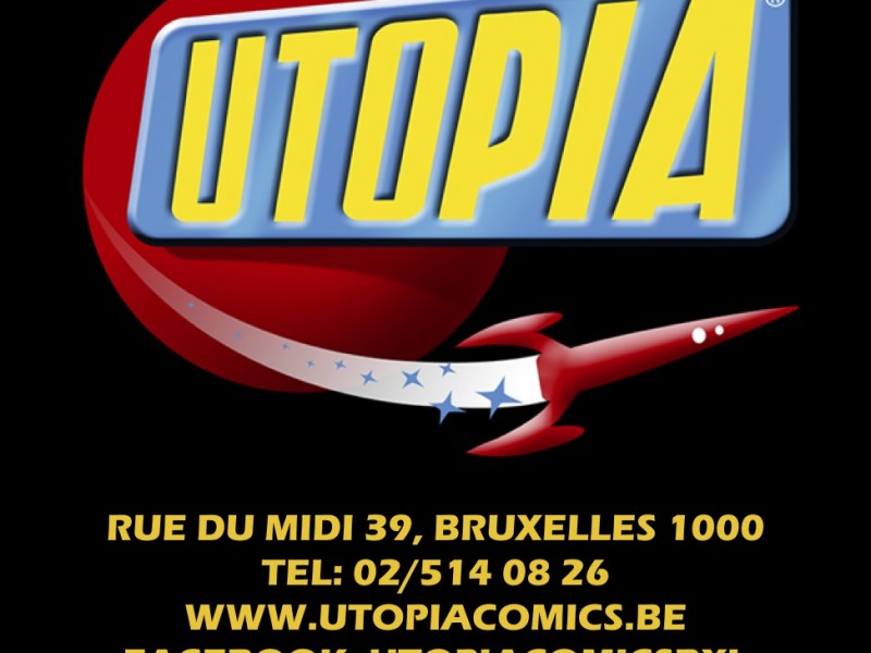 Utopia à Bruxelles - Stripboekwinkel - Speelgoedwinkel | Boncado - photo 2