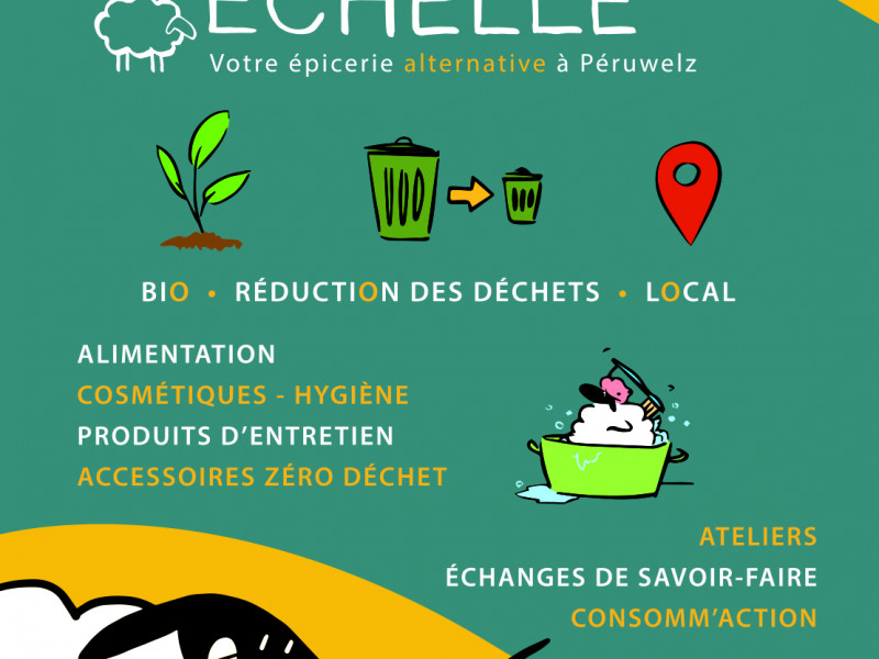 Courte Échelle, épicerie bio et alternative à Péruwelz - Bio-kruidenier | Boncado - photo 3