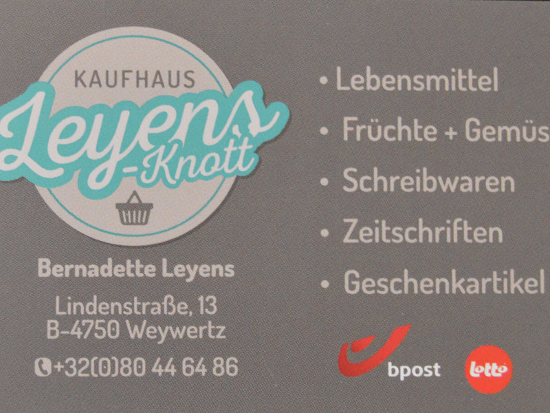 Kaufhaus Leyens-Knott à Weywertz - Épicerie - Alimentation et boissons | Boncado - photo 2