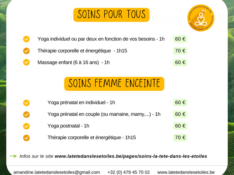 LA TETE DANS LES ETOILES / YOGA à Filot - Yoga - Centre sportif | Boncado - photo 8