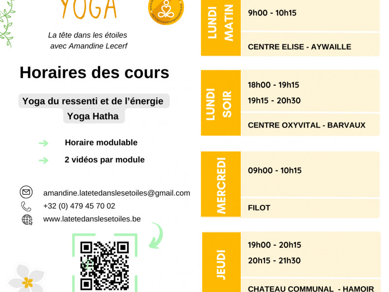 LA TETE DANS LES ETOILES / YOGA à Filot - Yoga - Centre sportif | Boncado - photo 10
