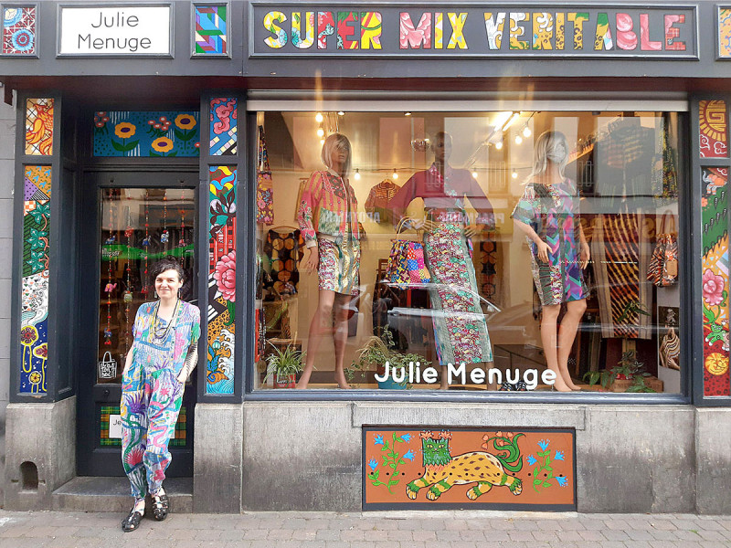 Julie Menuge à Bruxelles - Kunst- und Kunsthandwerksgeschäft - Bekleidungsgeschäft | Boncado - photo 3