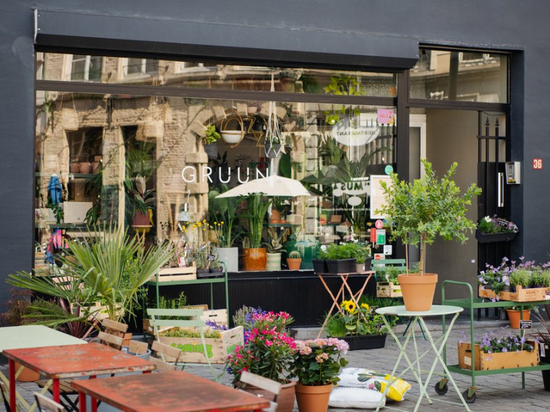 GRUUN | plants & coffee à Brussel - Blumen und Dekoration - Kaffee- und Teeladen | Boncado - photo 2