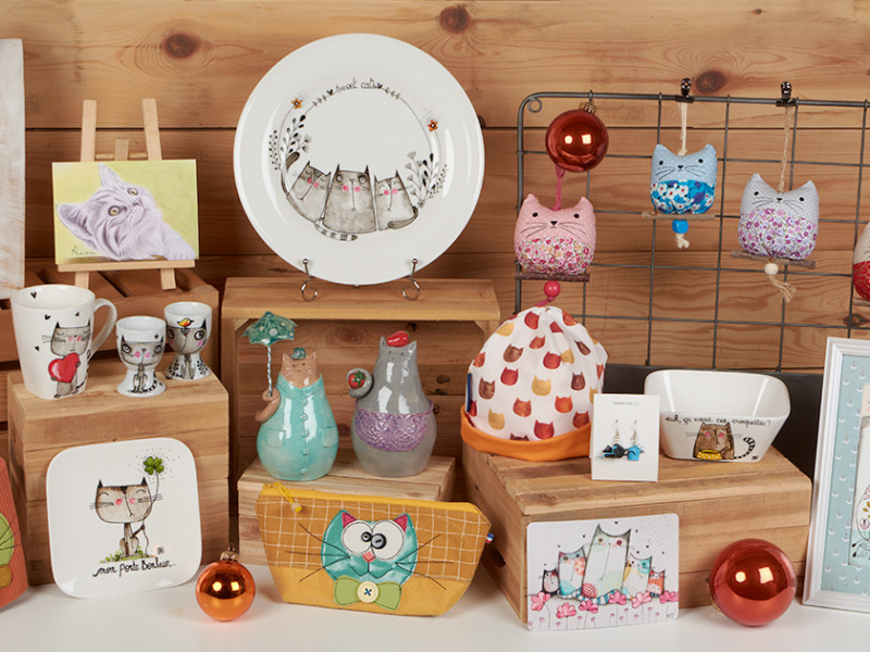 Tellement Chat à Jodoigne - Magasin d'artisanat - Boutique d’art et d’artisanat | Boncado - photo 2