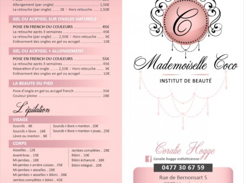 Institut Mademoiselle Coco à Vencimont - Beauté & Bien-être - Beauté & Bien-être | Boncado - photo 3