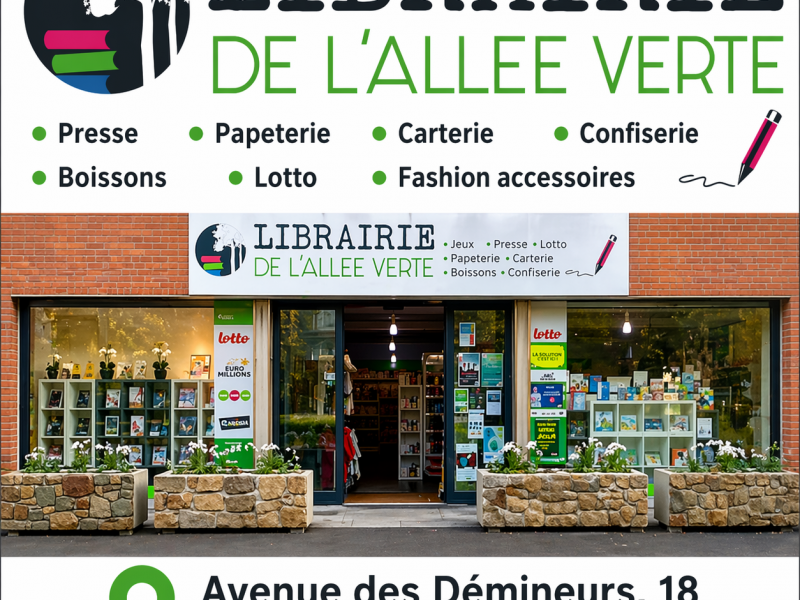 LIBRAIRIE DE L'ALLEE VERTE à STAVELOT - Librairie – Papeterie - Accessoires & fantaisies | Boncado - photo 6