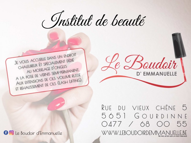 Le Boudoir d'Emmanuelle à Gourdinne - Beauté & Bien-être | Boncado - photo 2