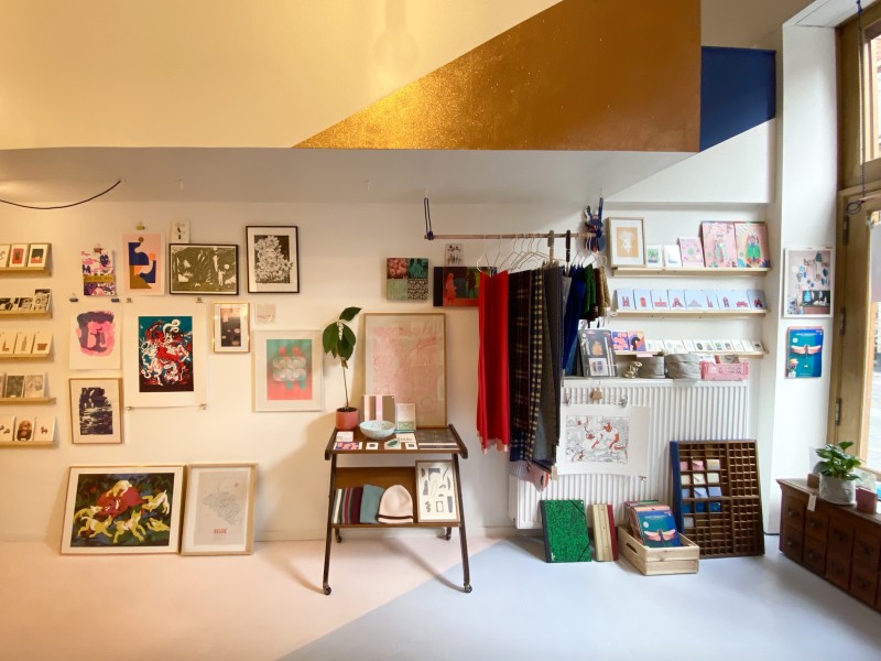 Moirés à Bruxelles - Boutique d’art et d’artisanat - Librairie – Papeterie | Boncado - photo 3