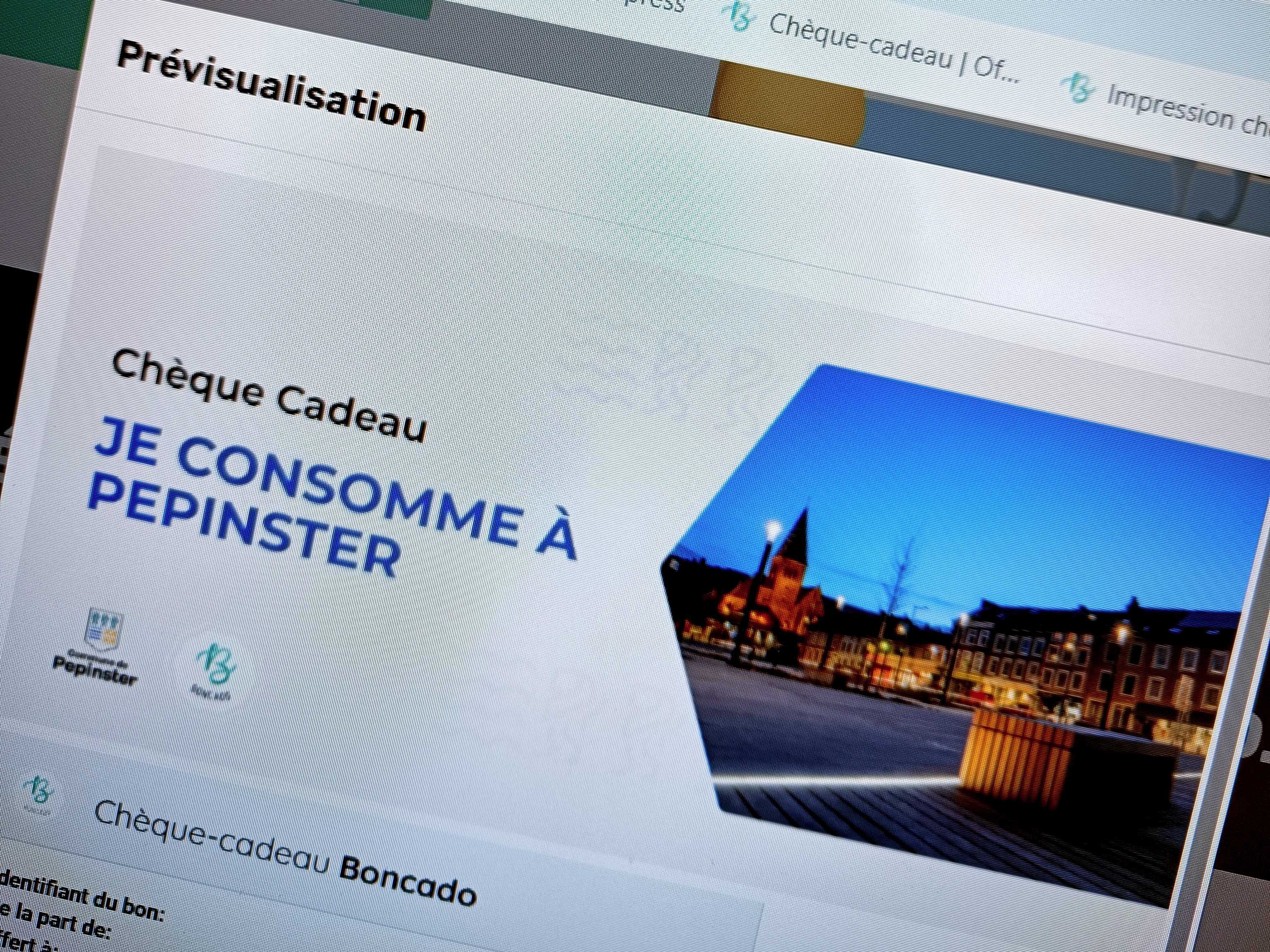 Pepinster transforme ses primes en chèques commerces - photo 9
