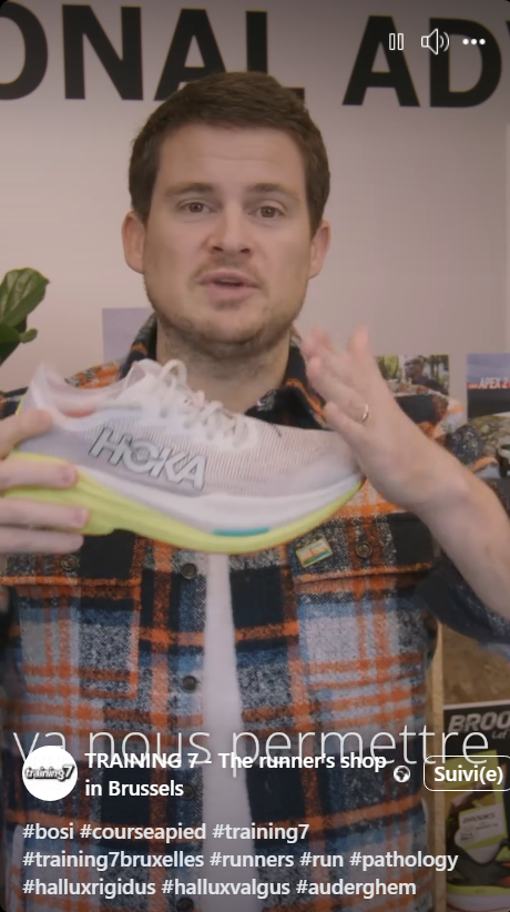 Podologues et chaussures de course chez Training 7 à Bruxelles - photo 9